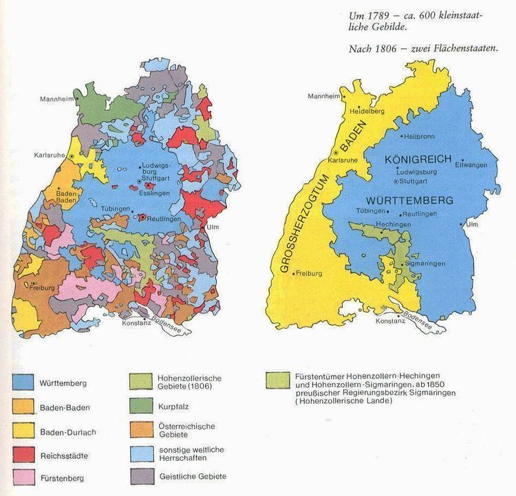 Kingdom of Württemberg radical royalist