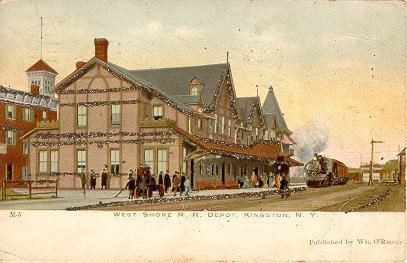 Kingston, New York railroad stations