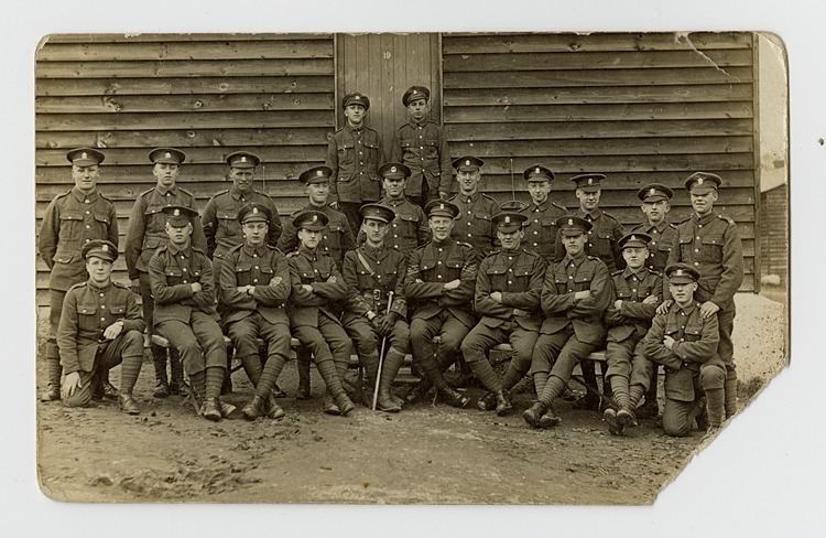 Kinmel Camp A Royal Welsh Fusiliers Platoon at Kinmel Camp Bodelwyddan 1916