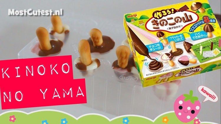 Kinoko no yama Japans snoep Meiji Kinoko No Yama DIY Japanese Candy Popin Cookin