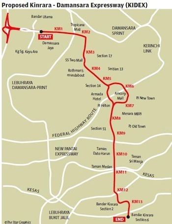 Kinrara–Damansara Expressway Selangor MB KinraraDamansara Expressway to go ahead Malaysia Today