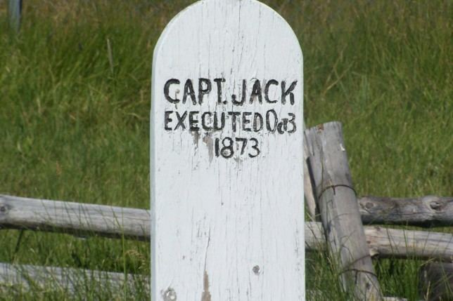Kintpuash Captain Jack Kintpuash 1837 1873 Find A Grave Memorial
