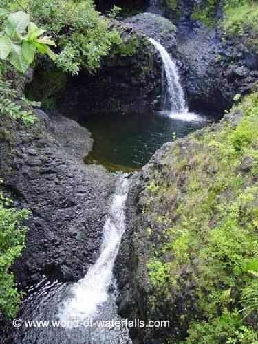 Kipahulu, Hawaii Waimoku Falls Haleakala National Park Kipahulu District Maui USA