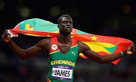 Kirani James London 2012 Kirani James wins Grenada39s first Olympic