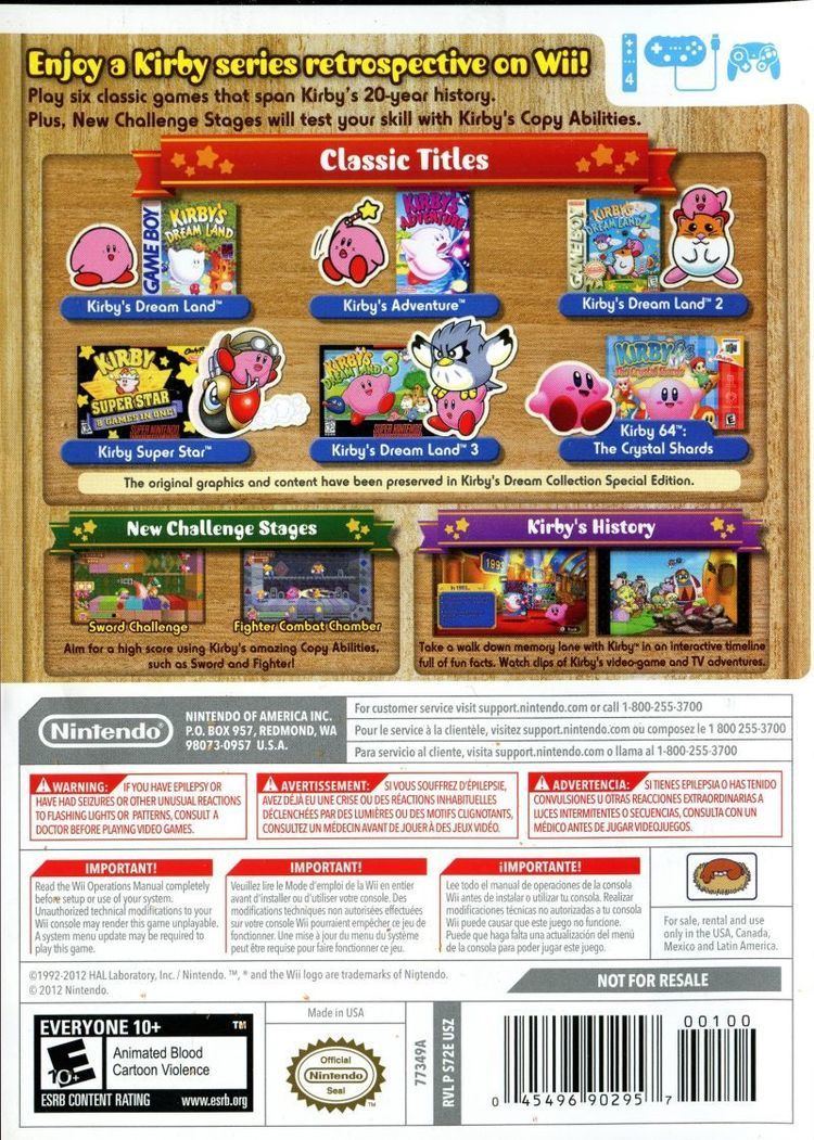 Kirby's Dream Collection - Alchetron, the free social encyclopedia