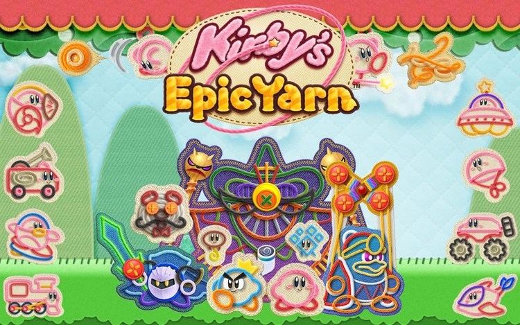 Kirby's Epic Yarn Kirby39s Epic Yarn multiplayer ep 1 Yarn power YouTube