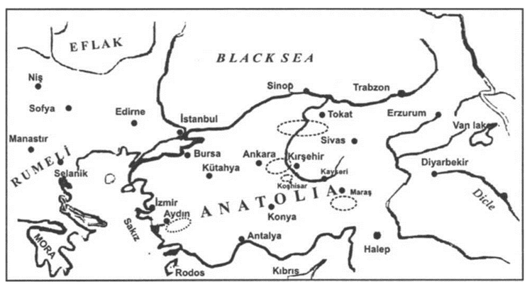Kirsehir in the past, History of Kirsehir