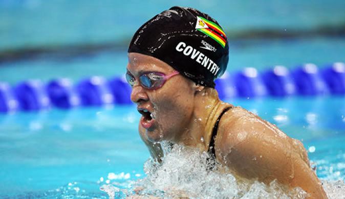 Kirsty Coventry Kirsty Coventry named the Female African Swimmer of the