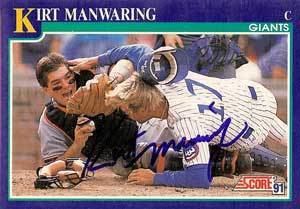 Kirt Manwaring Kirt Manwaring Baseball Stats by Baseball Almanac
