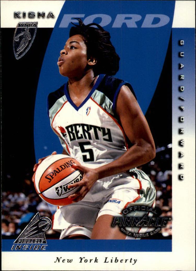 Kisha Ford 1997 Pinnacle Inside WNBA 47 Kisha Ford RC NMMT