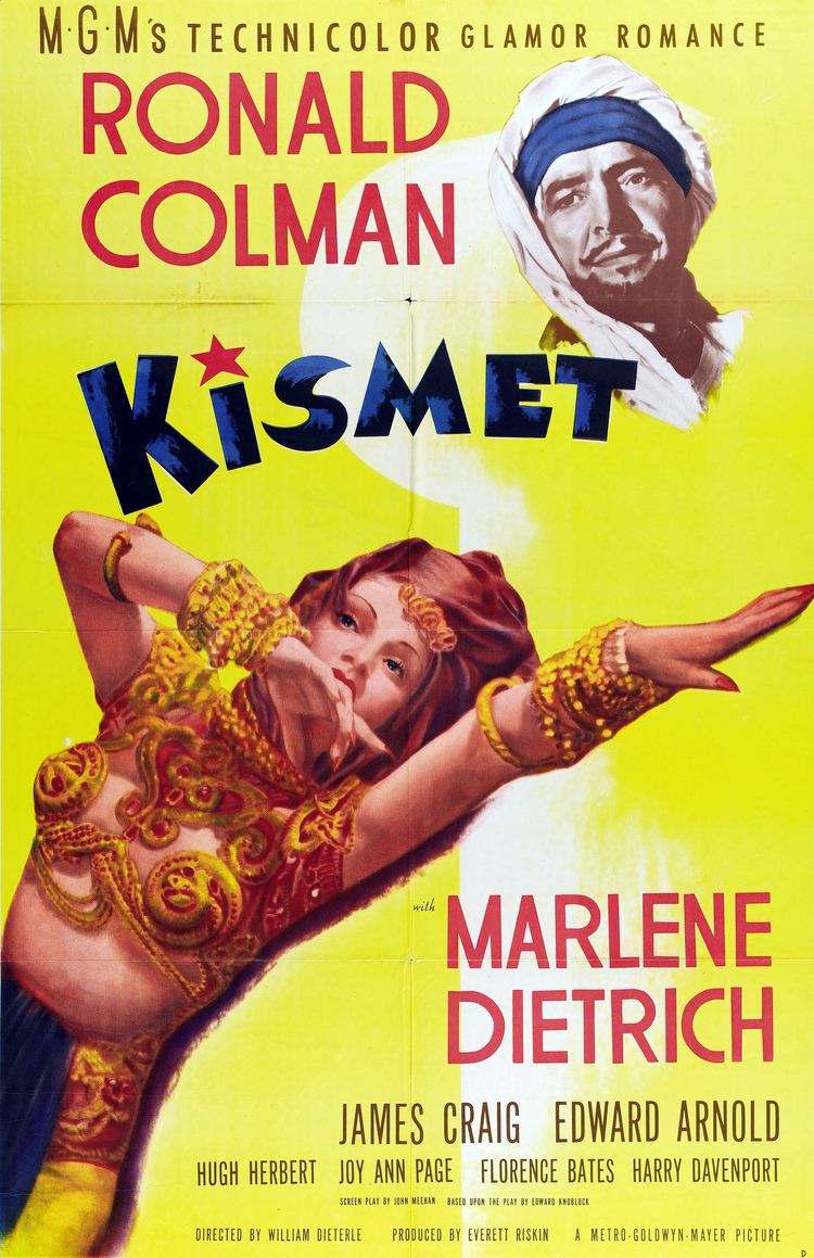 Kismet (1944 film) Kismet 1944