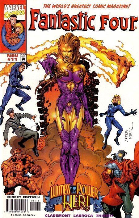 Kismet (Marvel Comics) Fantastic Four 3rd series 11 uncannyxmennet