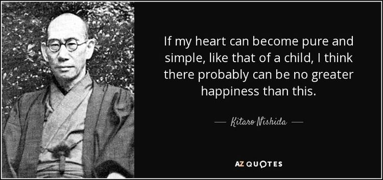Kitaro Nishida QUOTES BY KITARO NISHIDA AZ Quotes