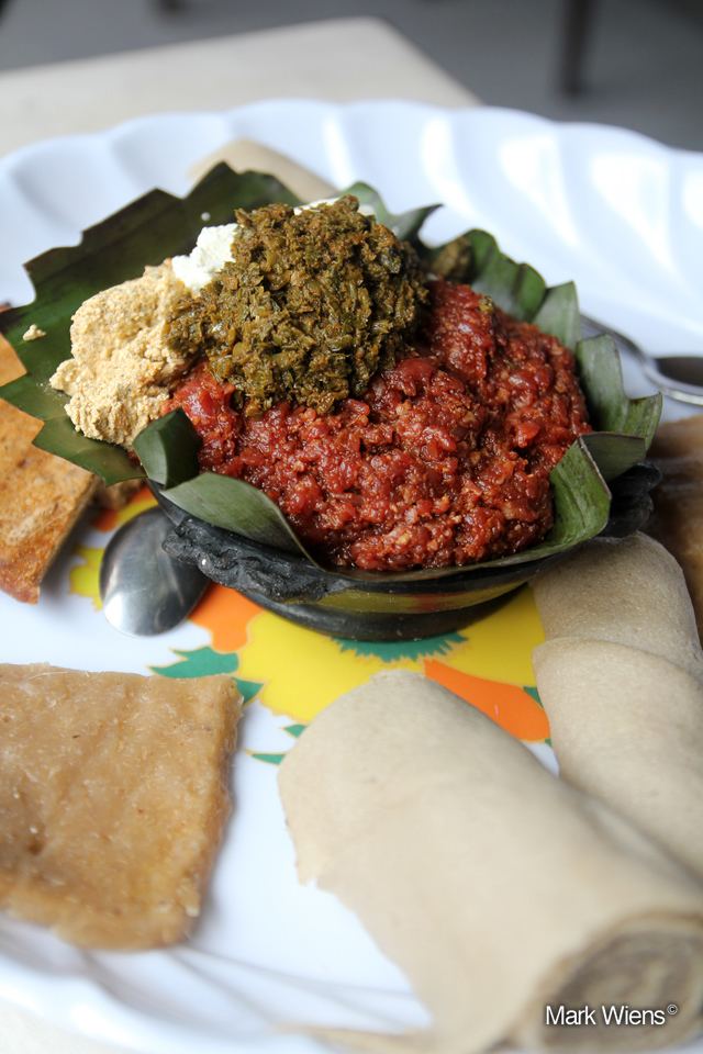 Kitfo Ethiopian kitfo raw beef that will melt in your mouth
