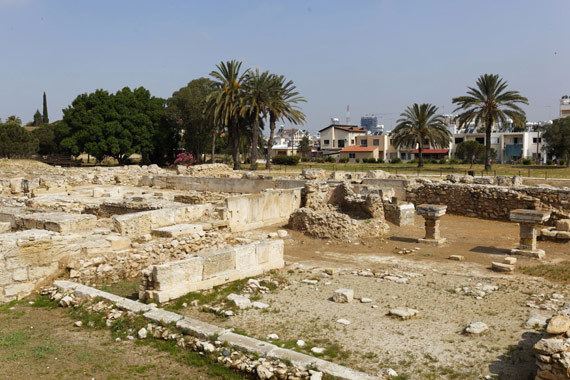 Kition Kition Archaeological Site Cyprus By Bus