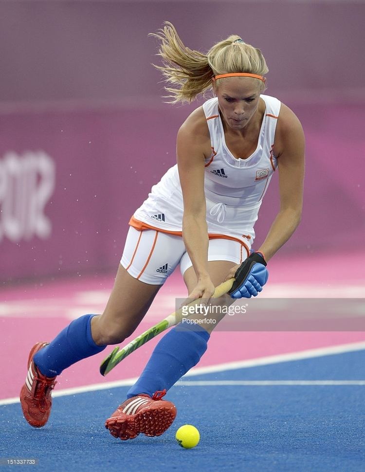 Kitty van Male Kitty Van Male of the netherlands during the womens hockey match