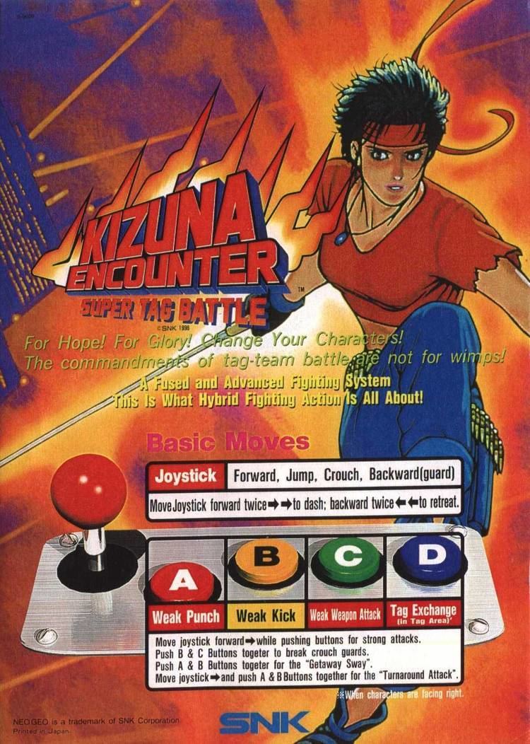 Kizuna Encounter Kizuna Encounter Super Tag Battle Videogame by SNK