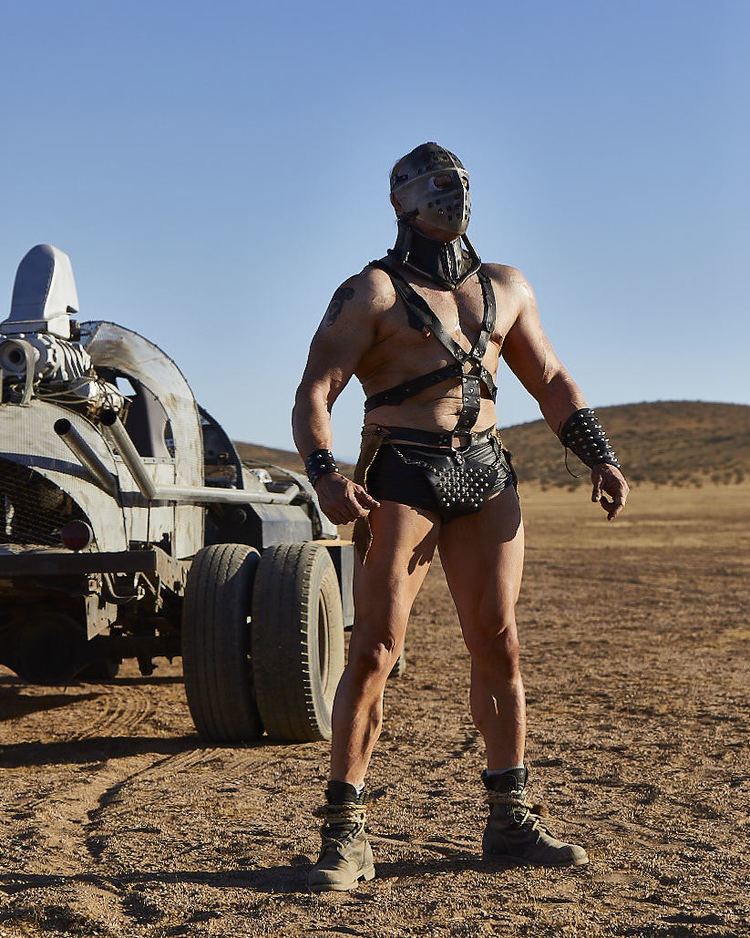 Kjell Nilsson as Lord Humungus in the movie Mad Max: The Road Warrior