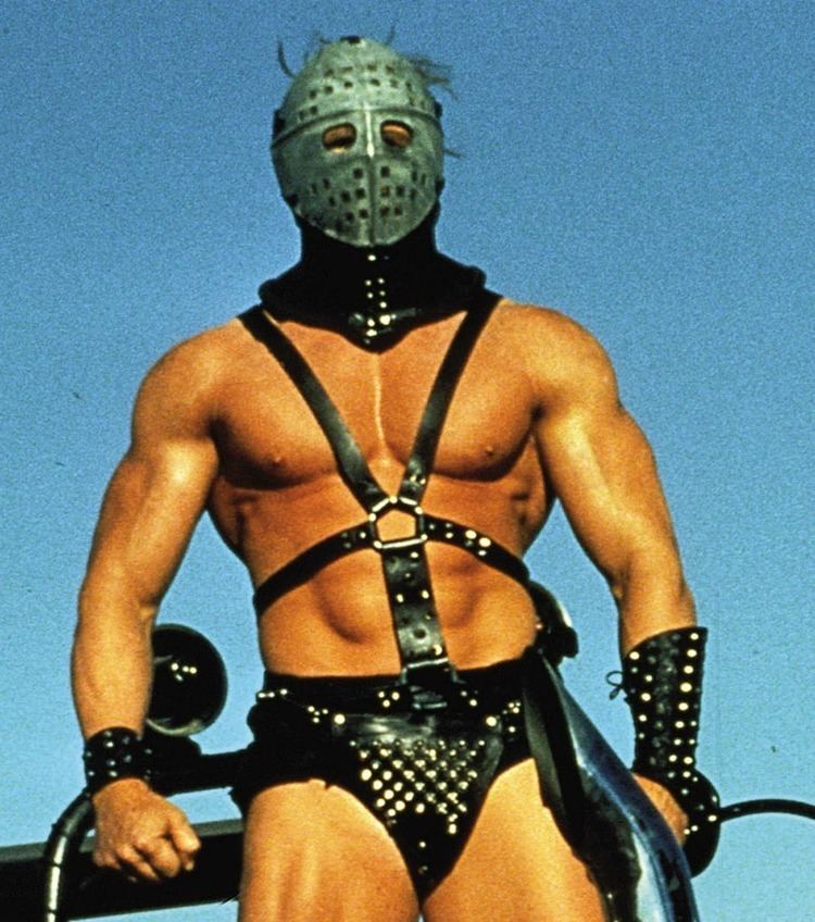 Kjell Nilsson as Lord Humungus in the movie Mad Max: The Road Warrior