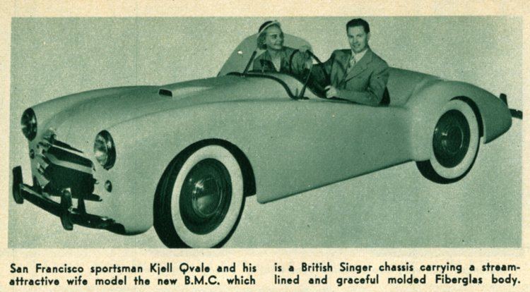 Kjell Qvale The 1952 BMC Singer Sports Car Kjell Qvale39s Fiberglass