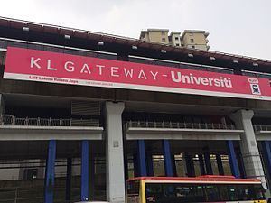 KL Gateway–Universiti LRT station httpsuploadwikimediaorgwikipediacommonsthu
