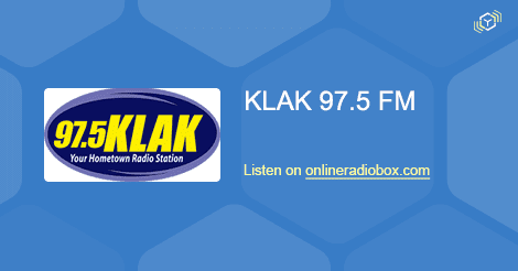 KLAK 97.5 FM Listen Live - Tom Bean, United States | Online Radio Box