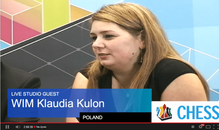 Klaudia Kulon Katowice World University Championship Round 8 Video Chessdom