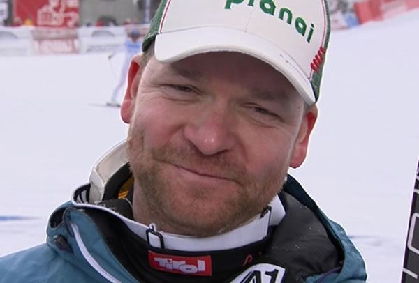 Klaus Kröll Klaus Krll trainiert wieder auf Schnee Ski Weltcup 201617