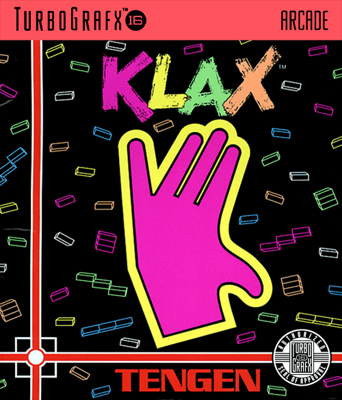 Klax (video game) Play Klax NEC TurboGrafx 16 online Play retro games online at Game