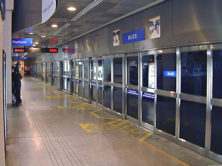 KLCC LRT station