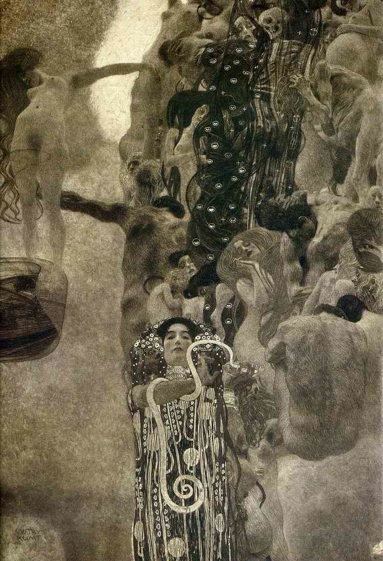 Klimt University of Vienna Ceiling Paintings httpsuploads8wikiartorgimagesgustavklimtm