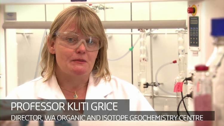 Kliti Grice Professor Kliti Grice WA Organic and Isotope Geochemistry Centre