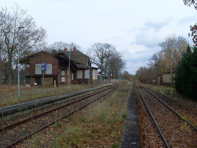 Klitten railway station