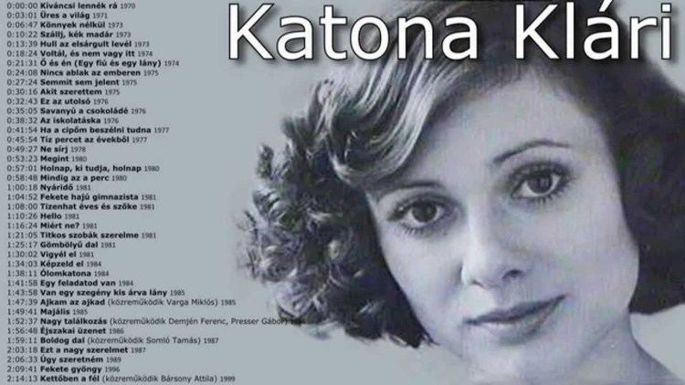 Klári Katona Katona Klri Nagy vlogats 40 dal 1970 1999 YouTube