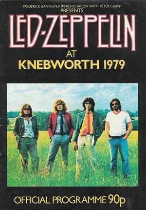 Knebworth Festival 1979 Led Zeppelin The 1979 Knebworth Concerts