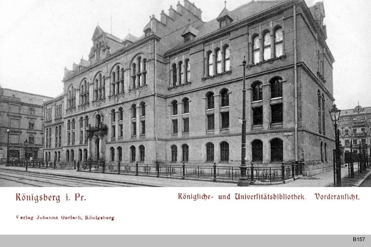 Königsberg State and University Library