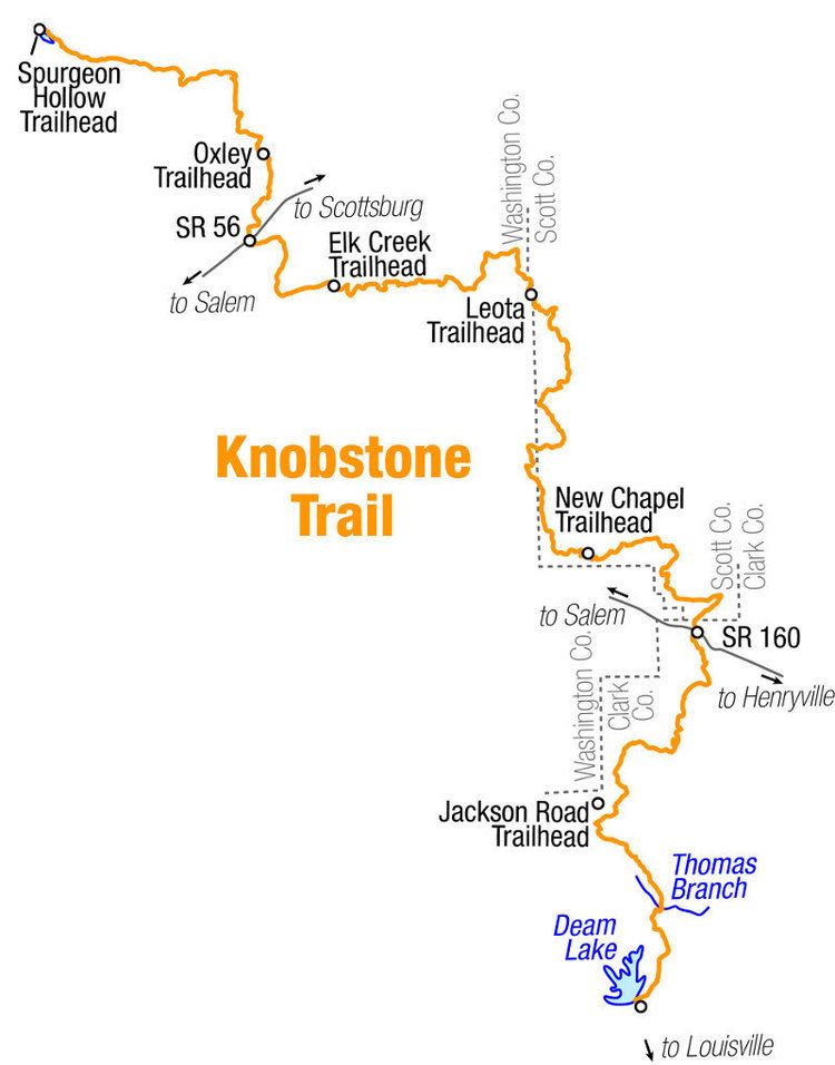 Knobstone Trail Knobstone Trail Section Knobstone Hiking Trail Association
