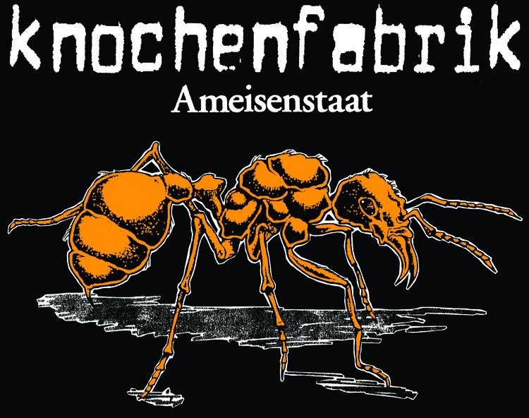 Knochenfabrik Knochenfabrik Ameisenstaat Orange hoodedzipper Plastic Bomb Shop