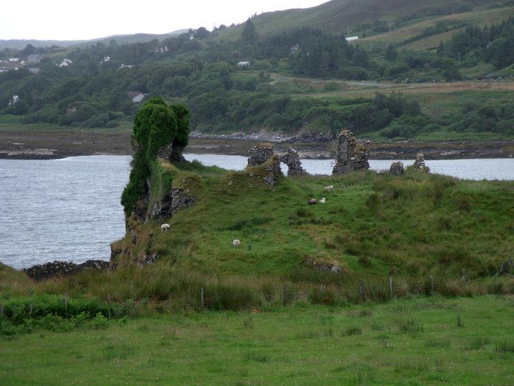 Knock Castle (Isle of Skye) Caisteal Camus or Knock Castle Isle of Skye A ruined cast Flickr