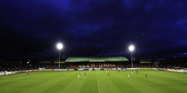 Knockbreda F.C. Knockbreda host Irish Cup Quarter Final Glentoran FC