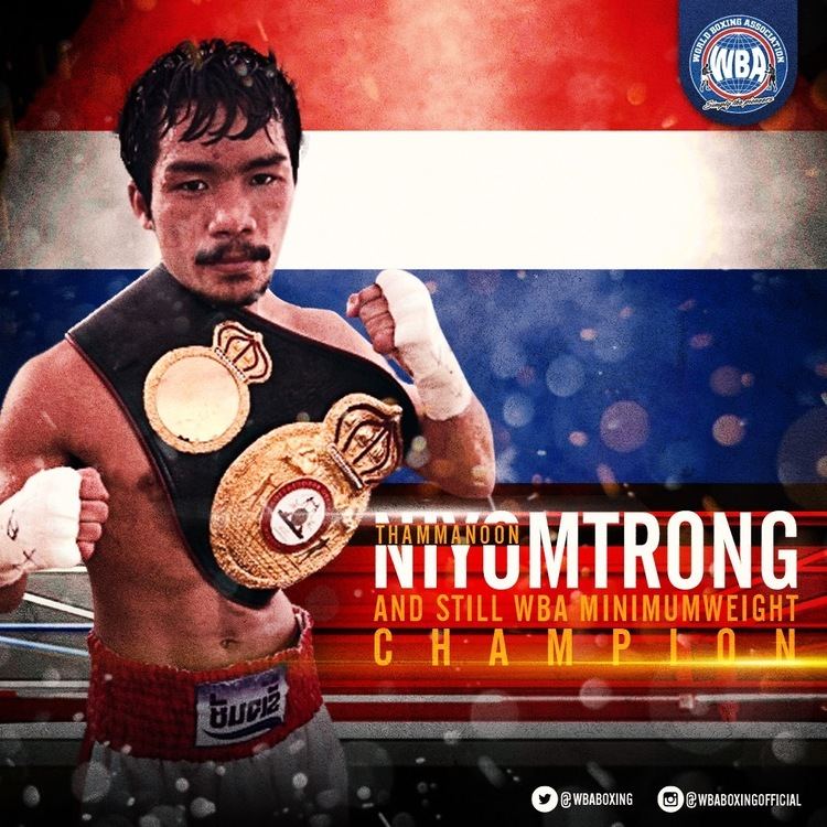 Thammanoon Niyomtrong Niyomtrong retained his WBA title via KO World Boxing Association