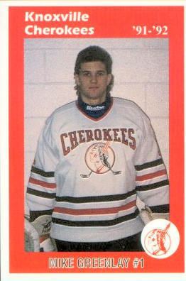 Knoxville Cherokees Knoxville Cherokees 199192 Hockey Card Checklist at hockeydbcom
