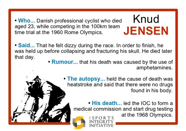Knud Enemark Jensen The truth about Knud revisiting an antidoping myth Sports