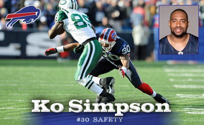 Ko Simpson Buffalo Bills Ko Simpson