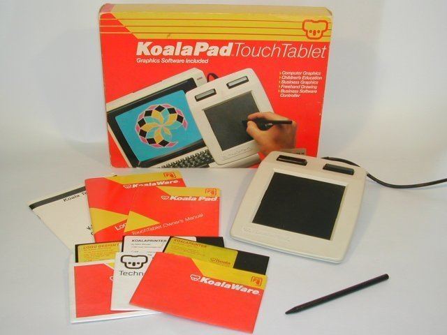 KoalaPad Commodore Info Page Joystick KoalaPad en