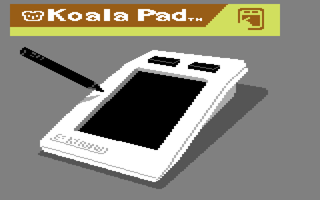 KoalaPad Sean Huxter Commodore 64 Work