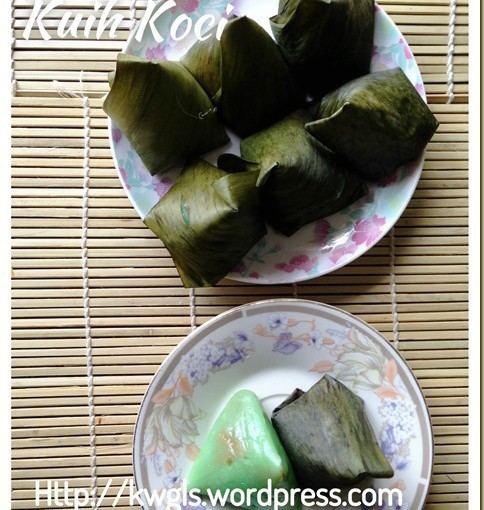 Kochi (kuih) Koci Goci Kochi Mendut Lapek Bugis I Am ConfusedPandan Kuih