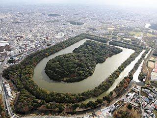 Kofun Maruyama Kofun the largest burial mound in Tokyo