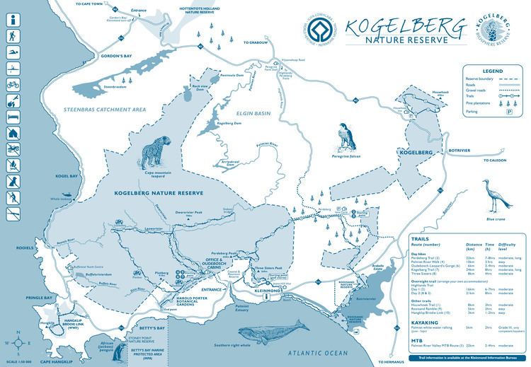 Kogelberg Kogelberg Biosphere Reserve Maps and Boundaries