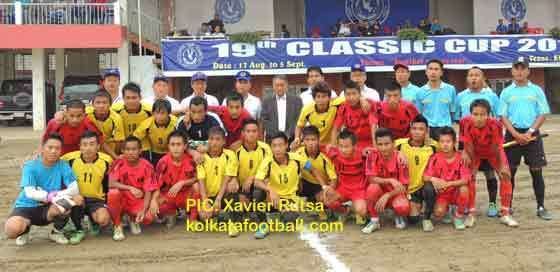 Kohima Komets 19TH CLASSIC CUP FOOTBALL 2013 Indian Football Team